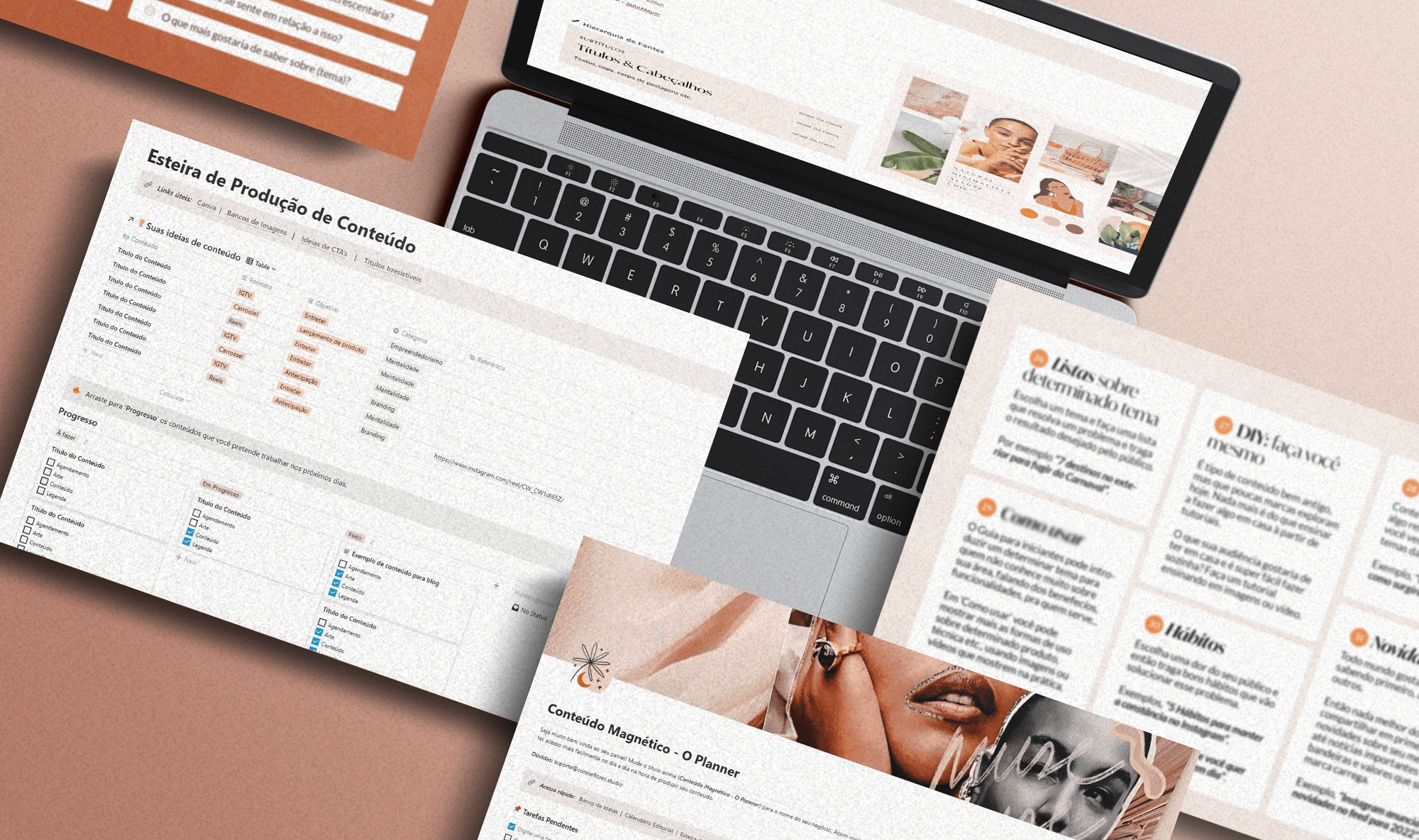Planner de Conteúdo Estratégico no Notion